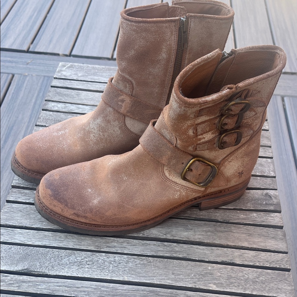 Frye Women’s Distressed Leather Boots